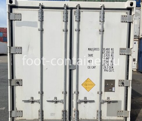Рефконтейнер 20 футов 2012 г.в. (20′ Reefer Container | 20′ RC/RF) (Фото 6) Рефконтейнер 20 футов 2012 г.в. (20′ Reefer Container | 20′ RC/RF) (Фото 6)