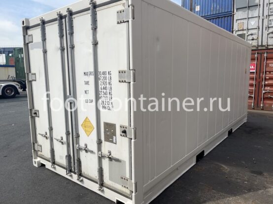 Рефконтейнер 20 футов 2012 г.в. (20′ Reefer Container | 20′ RC/RF) (Фото 4) Рефконтейнер 20 футов 2012 г.в. (20′ Reefer Container | 20′ RC/RF) (Фото 4)