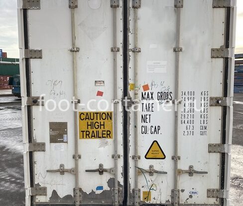 Рефконтейнер 40 футов высокий 2006 г.в. (40′ Reefer Container High Cube | 40′ RCHC/RFHC) (Фото 6) Рефконтейнер 40 футов высокий 2006 г.в. (40′ Reefer Container High Cube | 40′ RCHC/RFHC) (Фото 6)